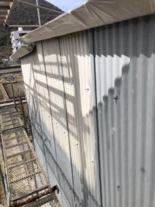 スレート屋根の塗装